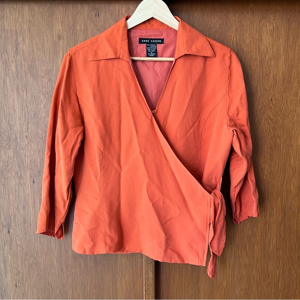 Anne Carson silk top